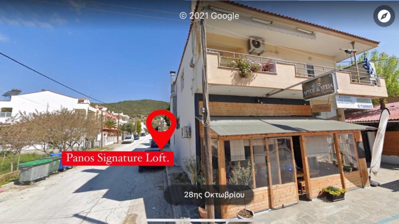 Panos Signature Loft Néa Péramos Bagian luar foto